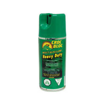 CROC BLOC INSECT REPELLENT AEROSOL 150gr
28% DEET